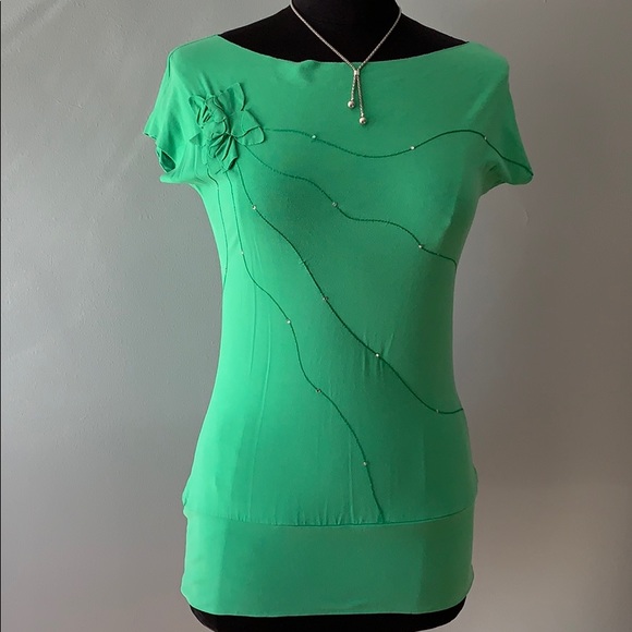 Arden B Tops - Arden B. Green Blouse Size Small